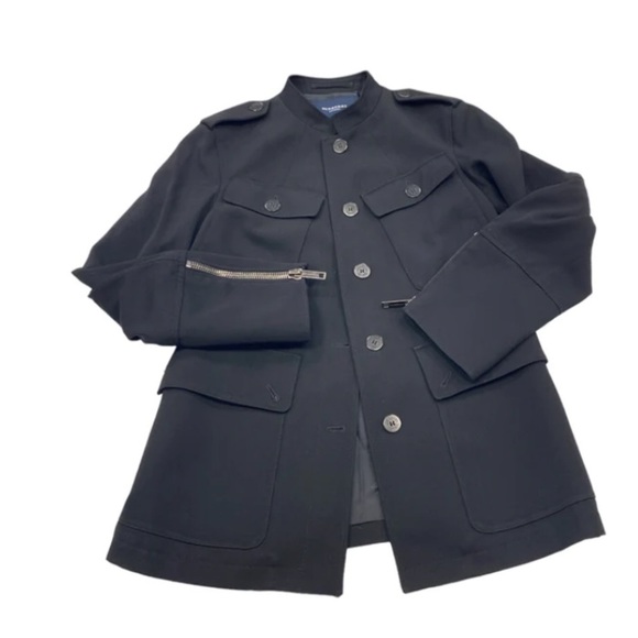 Burberry Jackets & Blazers - BURBERRY Wool jacket black Military Coat